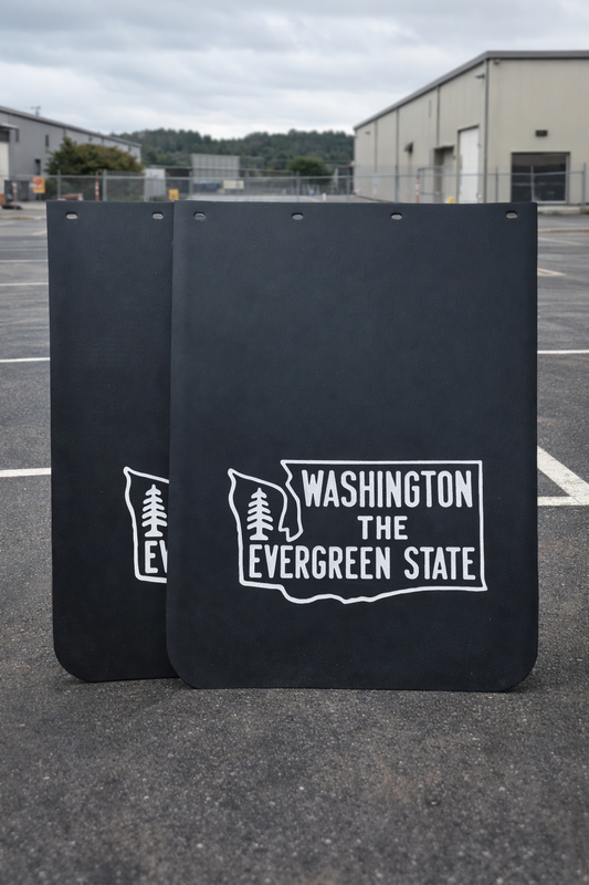 Washington- The Evergreen State 24x30 State MudFlaps