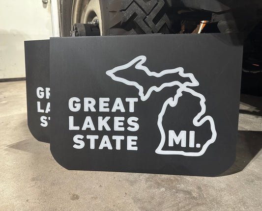 Michigan Great Lakes State Wide Mudflaps
