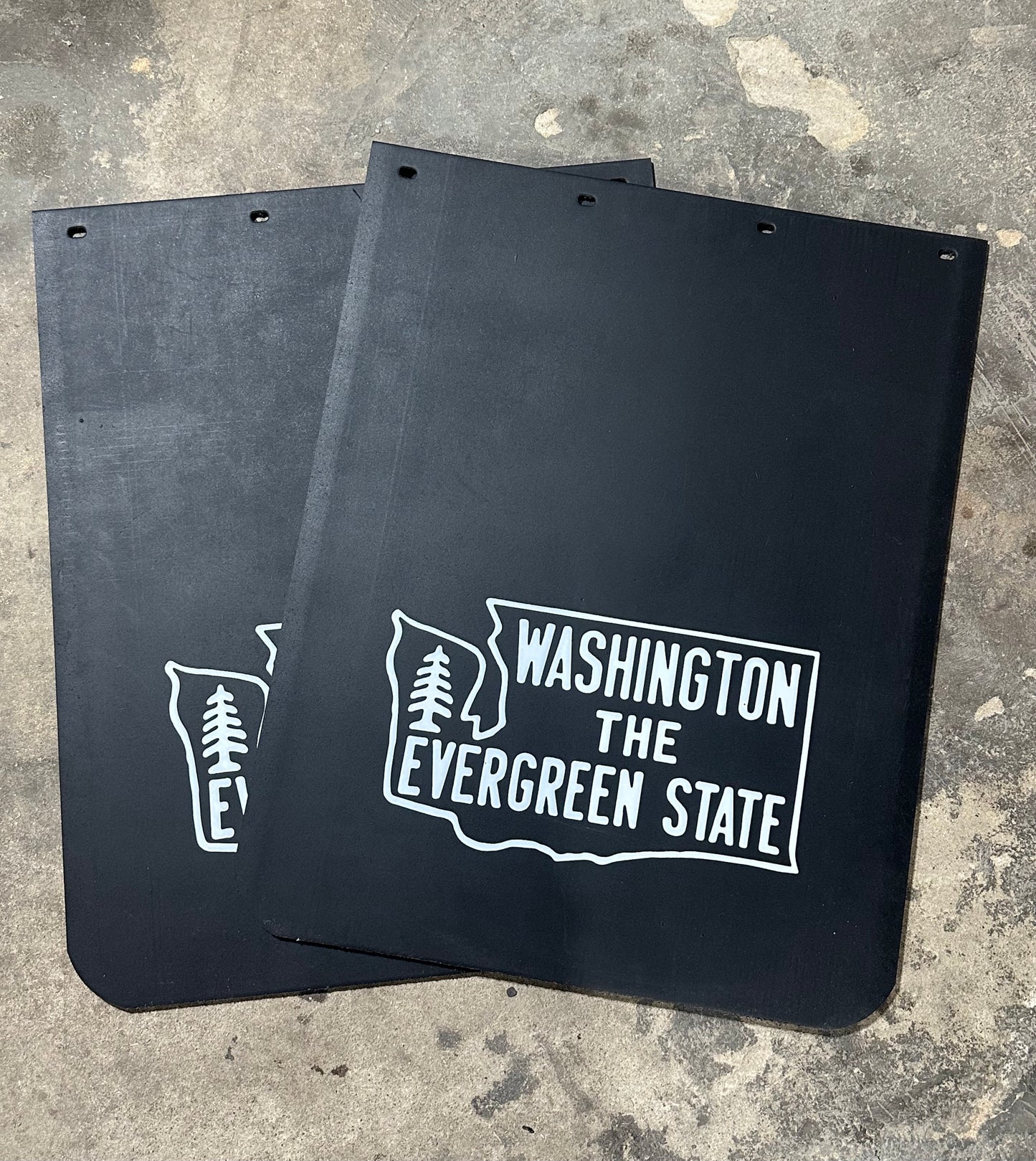 Washington- The Evergreen State 24x30 State MudFlaps