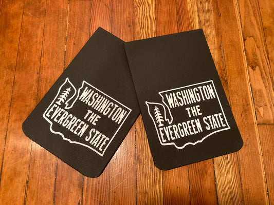 Vintage Washington Evergreen State retro mudflaps