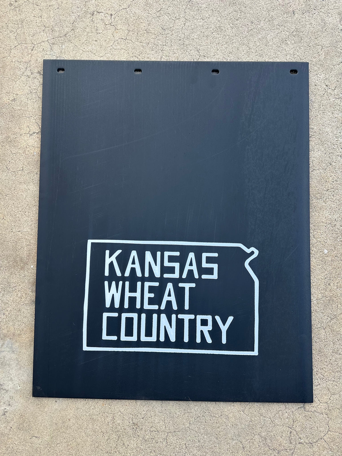 Kansas Wheat Country 24x30 State MudFlaps