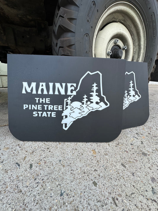 Maine- The Pine Tree State Wide Mudflaps
