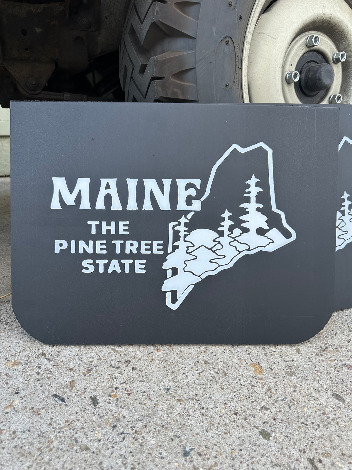 Maine- The Pine Tree State Wide Mudflaps