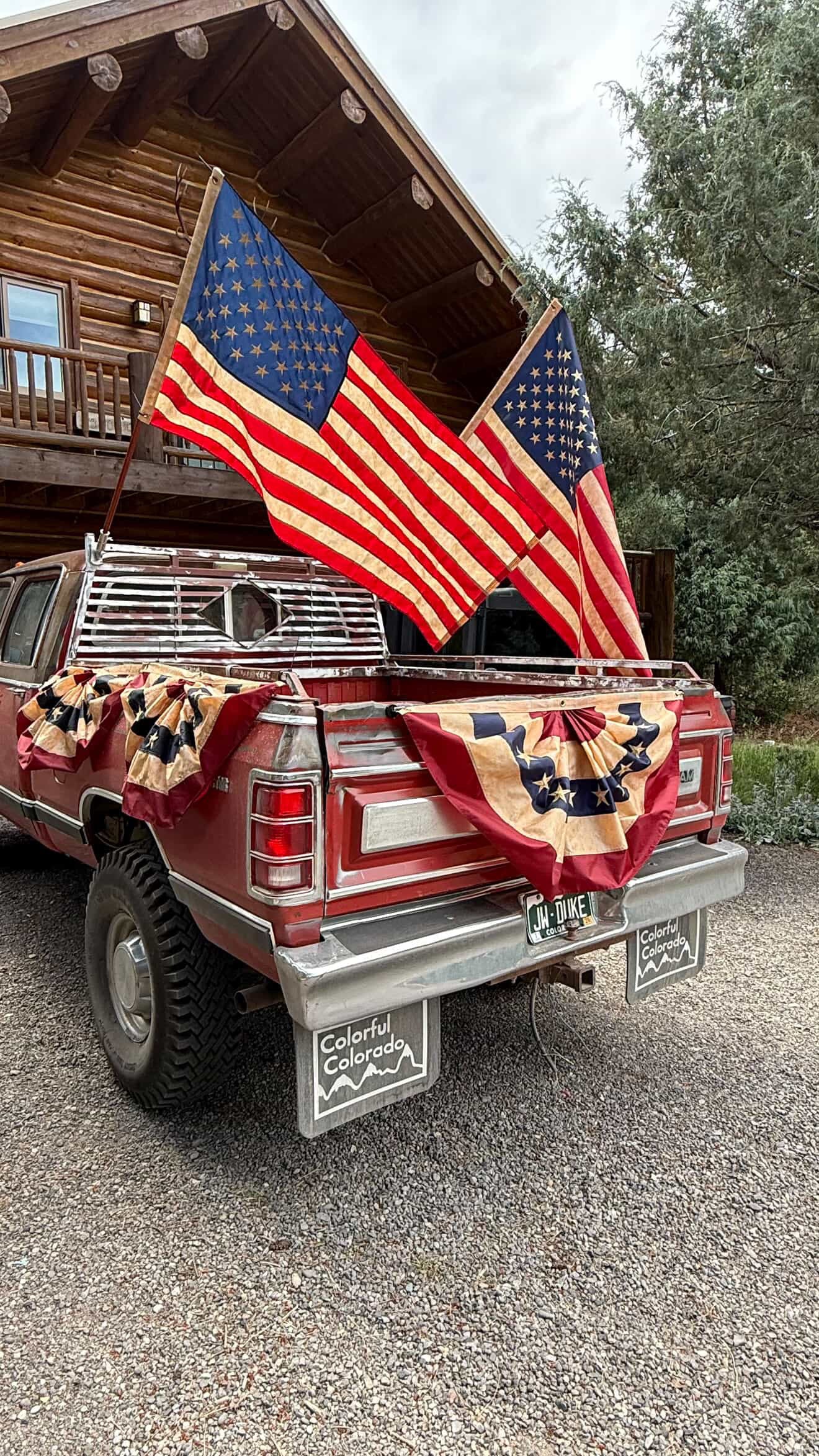Colorful Colorado Wide Mud Flaps